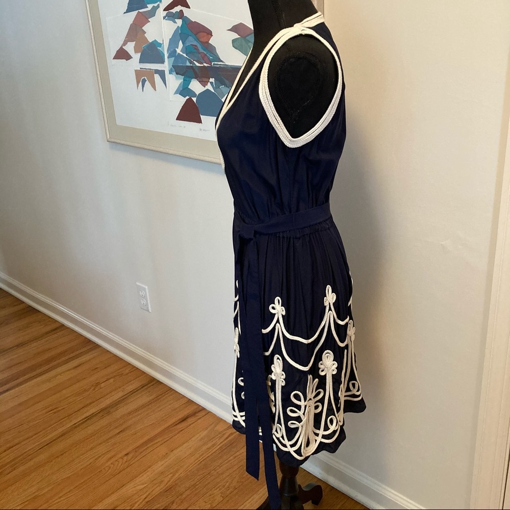 The Original Milly of New York Silk Slip On Dress Sz 4 - Picture 4 of 8